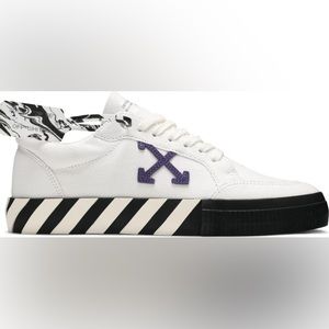 OFF-WHITE Vulc Low White/Purple 6M ("39")